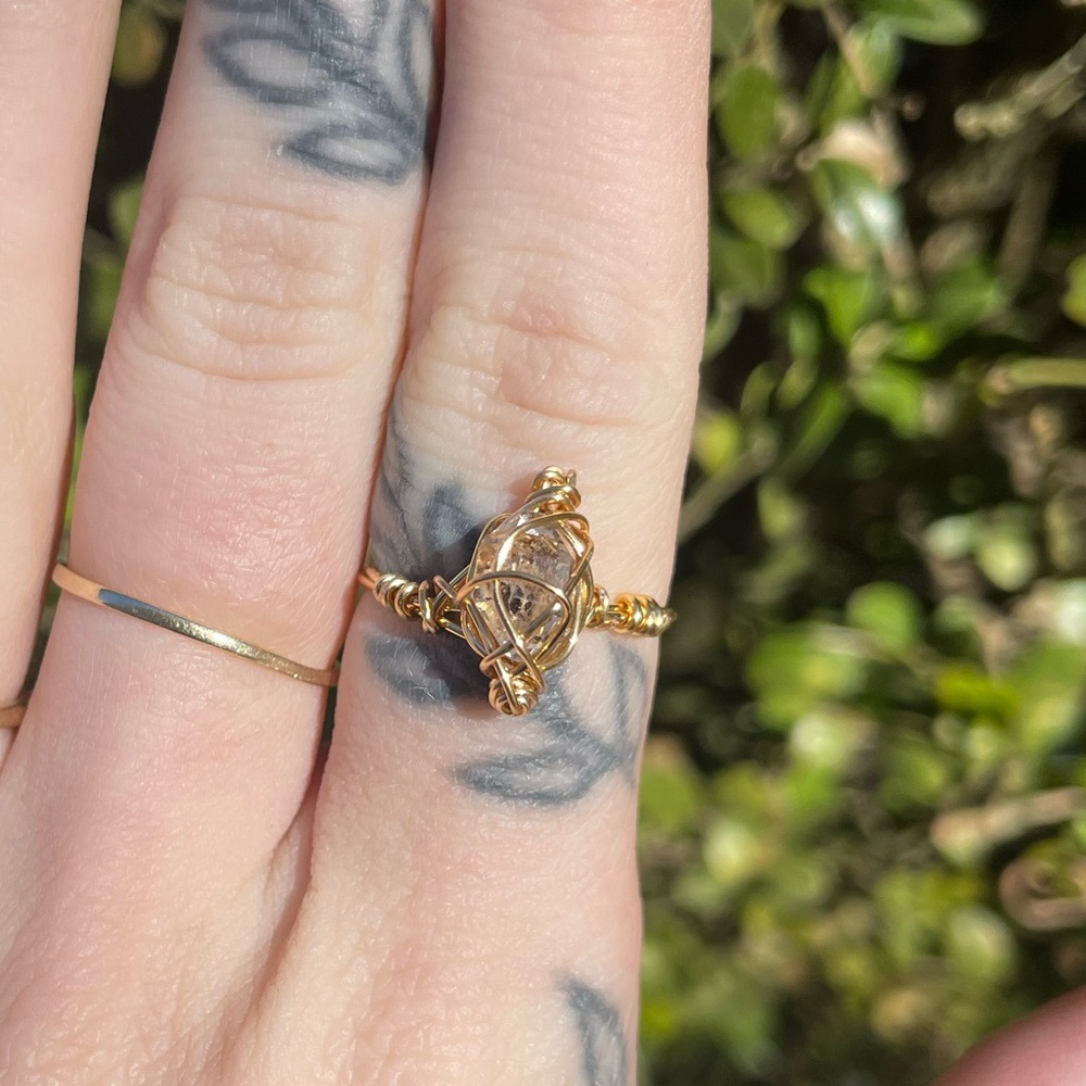 Herkimer Diamond Ring Pre Order